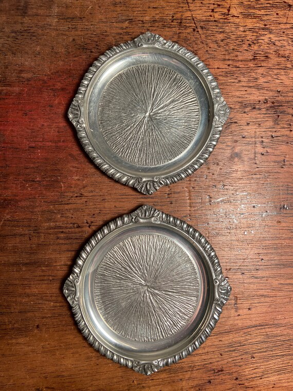 Royal Selangor Pewter Coasters Etsy Canada
