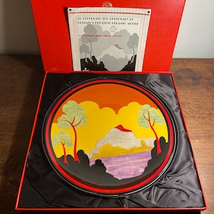Clarice Cliff Etna Charger