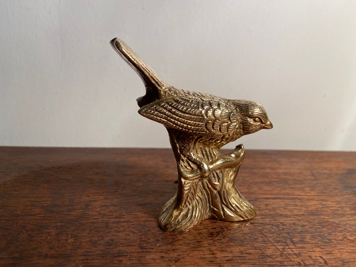 rustic bird figurines