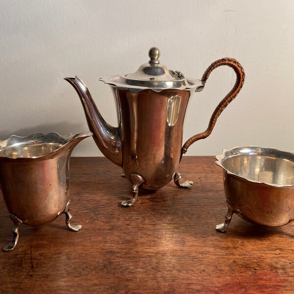 Silver Plate Teapot Etsy