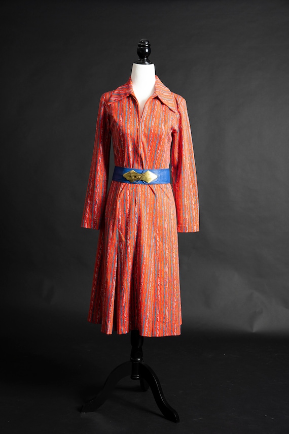 Vintage 1960s Multi Colour Dress - image 1