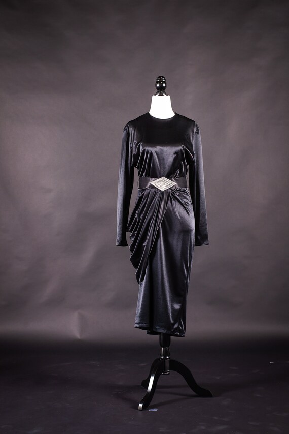 Black Hollywood Starlet Dress