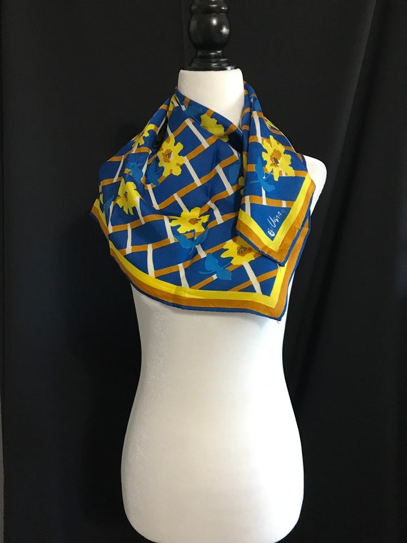Vera Neumann *Usna Lady Bug 100% Silk Scarf Vintag