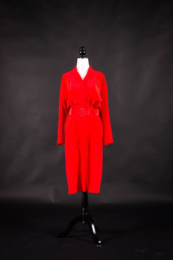 Red Union Made Dress