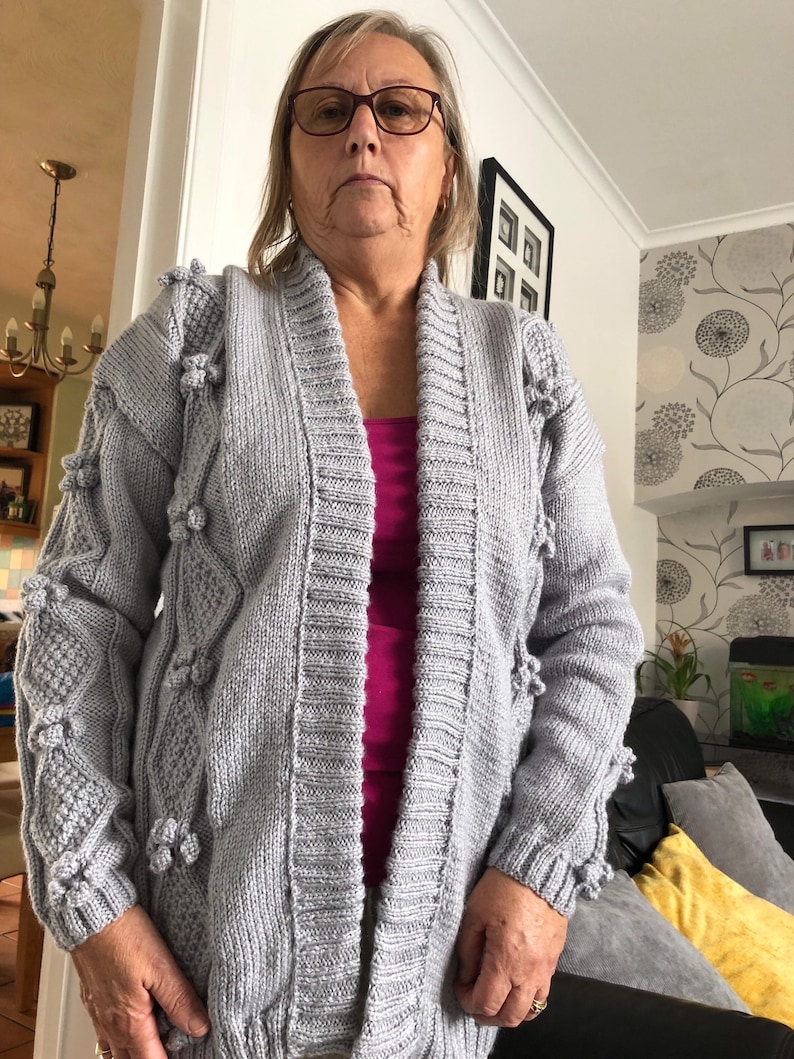 Hand Knitted Ladies Cardigans Etsy UK