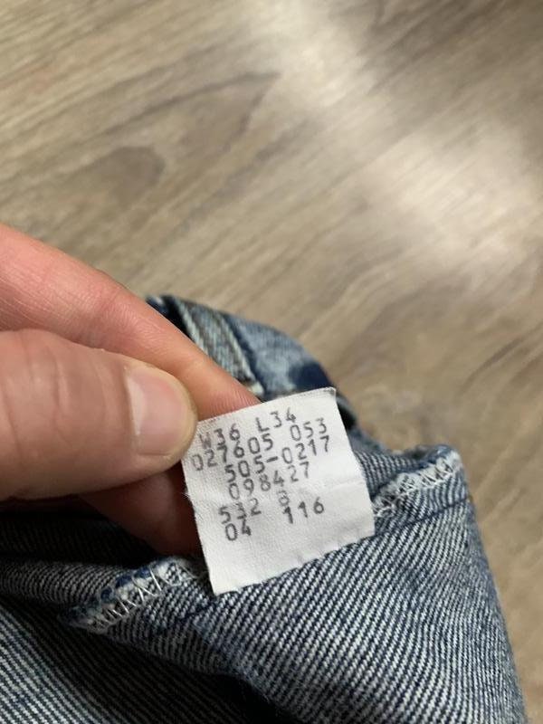 【LEVI'S 505-0217】W36 L34 Levi's 505-0217 Vintage W36 L34 Acid Wash - Etsy UK