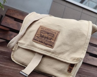 Levi's Pony Bag Unique Vintage Crossbody Bag Made in Italy