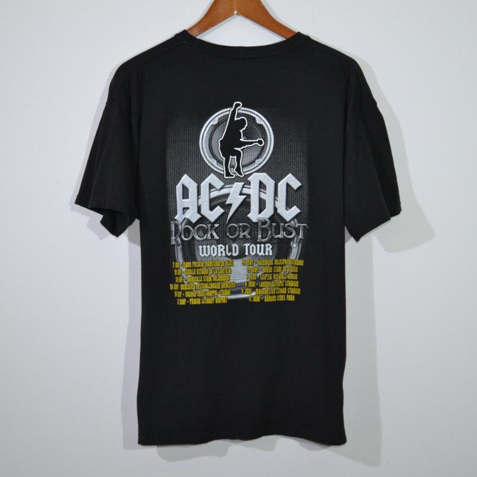 t shirt oversize ac dc