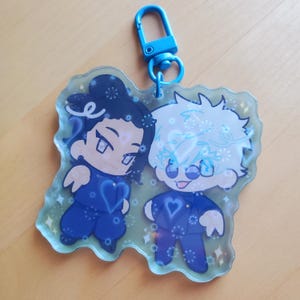Satosugu Heart Holo Charm