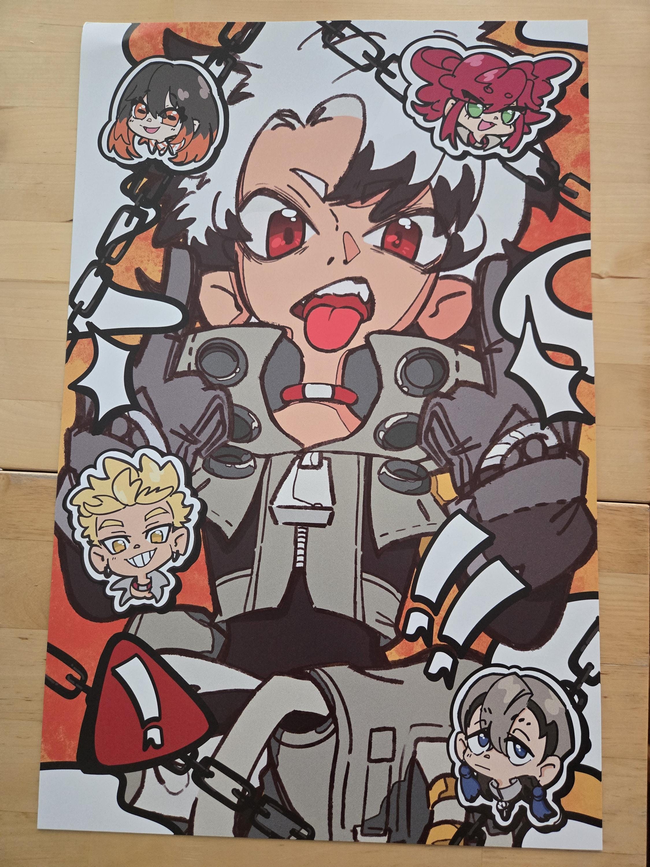 ガチアクタ 販促用 ポスター ポップセット ガチアクタ 販促POPセット ガチアクタ 販促POPセット 販促POP