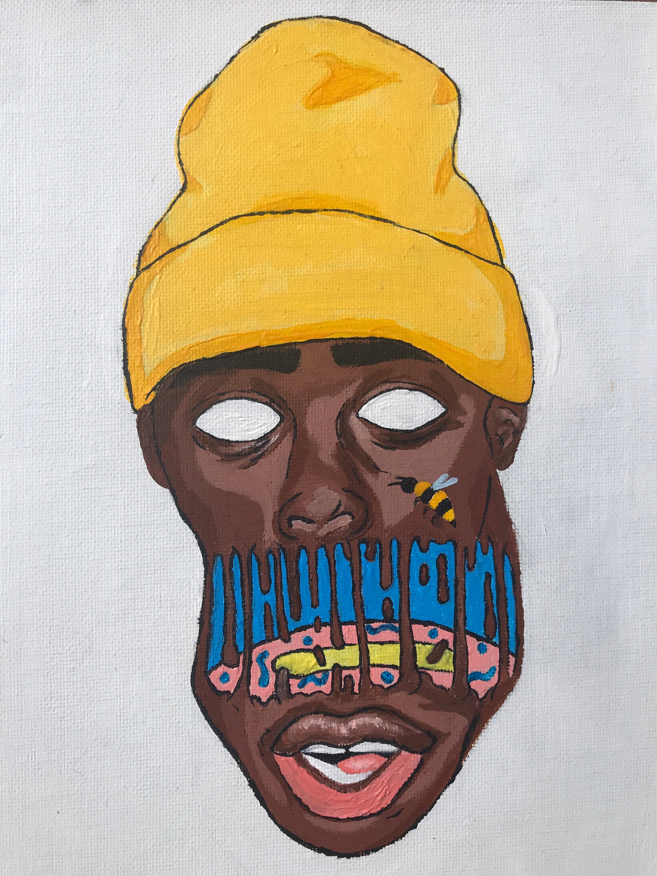 Tyler, The Creator イラスト Tyler, the Creator Trippy Art - Etsy