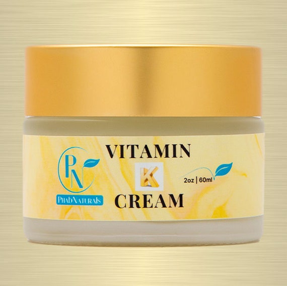 Vitamin K Cream Eliminate Spider Varicose Veins Rosacea Etsy