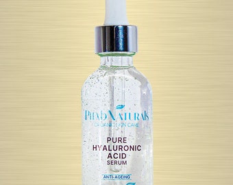 Pure Hyaluronic Acid Serum for Deep Hydration - Gentle & Natural