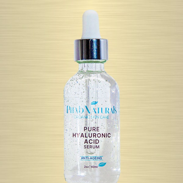 Pure Hyaluronic Acid Serum for Deep Hydration - Gentle & Natural