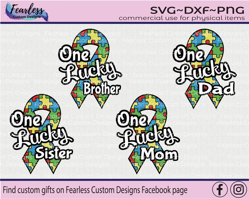 Download Autism Brother Svg Autism Awareness Svg Autism Sister Svg Ribbon Svg One Lucky Family Autism Svg Autism Dad Svg Autism Mom Svg Paper Party Kids Scrapbooking Kientructhanhdat Com