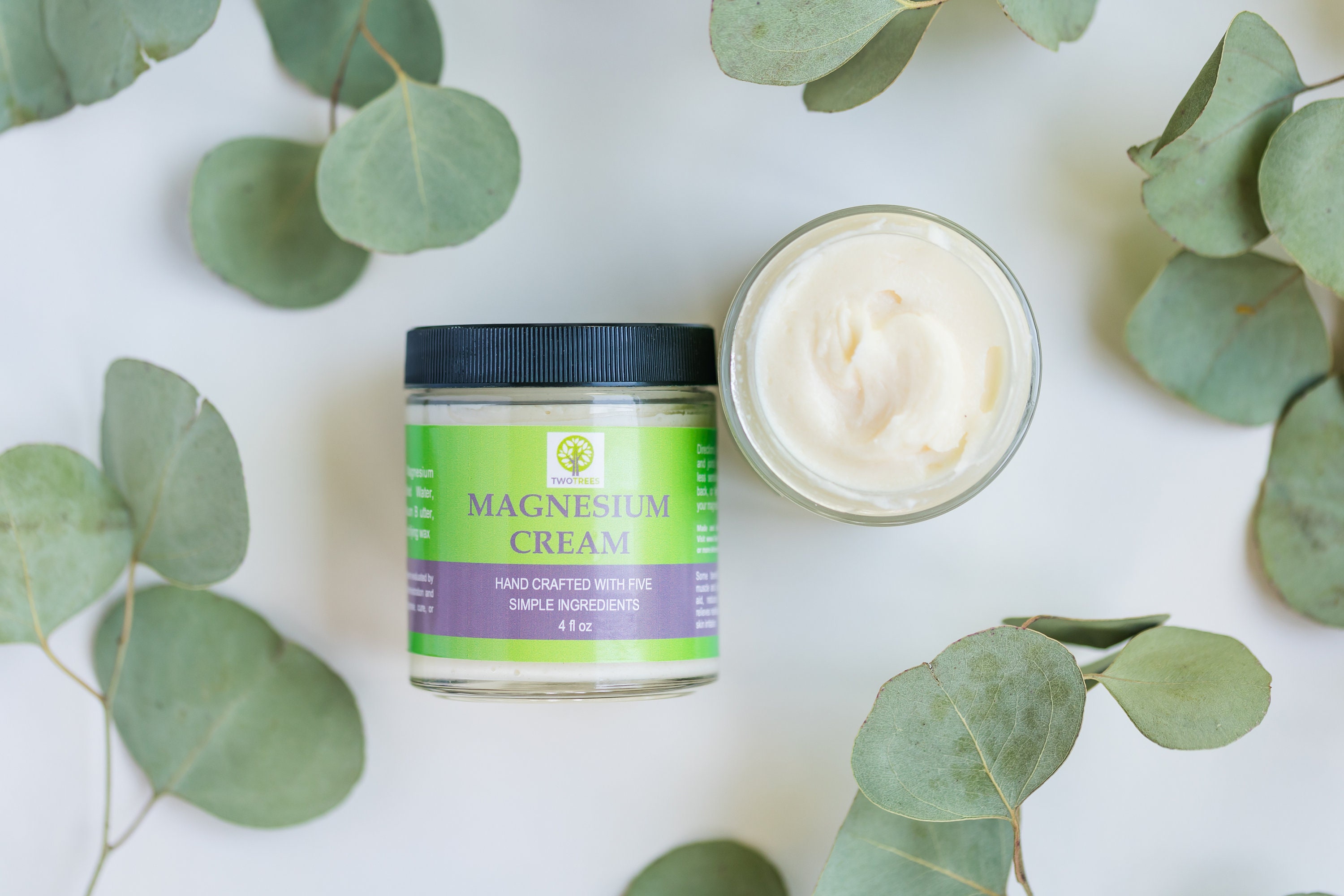 Magnesium Cream by Two Trees Health - Etsy
