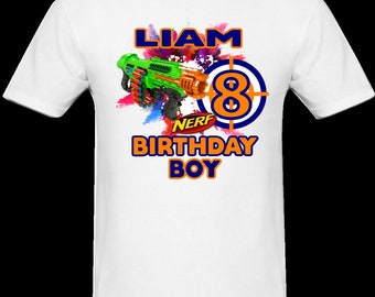 Download Nerf Gun Birthday Shirt Off 75 Free Shipping
