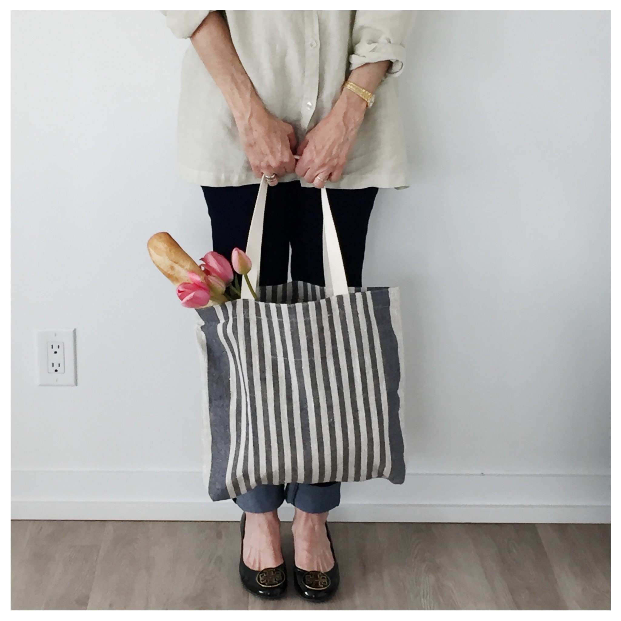 Linen Tote Bag