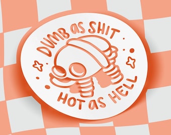Bunger Bugsnax Vinyl Decal | Funny Bumper Sticker