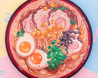 Bowl of Comfort, Ramen Painting | Hand Painted One of One 10" Canvas