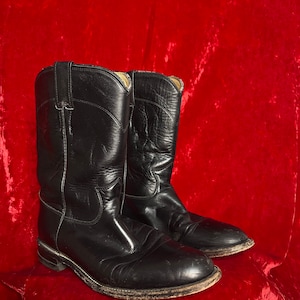 Black Justin’s Cowboy Boots