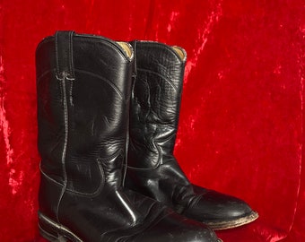 Black Justin’s Cowboy Boots