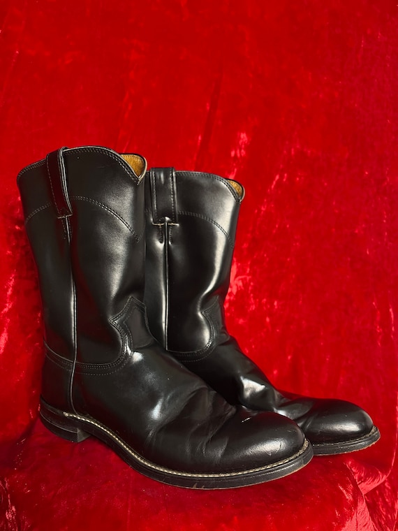 Black J Diamond Cowboy Boots - image 2