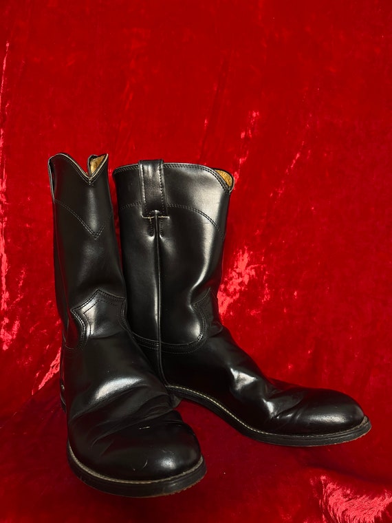 Black J Diamond Cowboy Boots - image 3