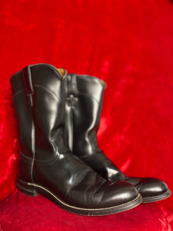 Black J Diamond Cowboy Boots - image 5
