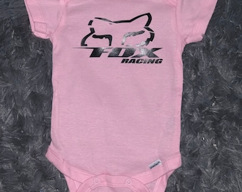 fox racing baby outfit