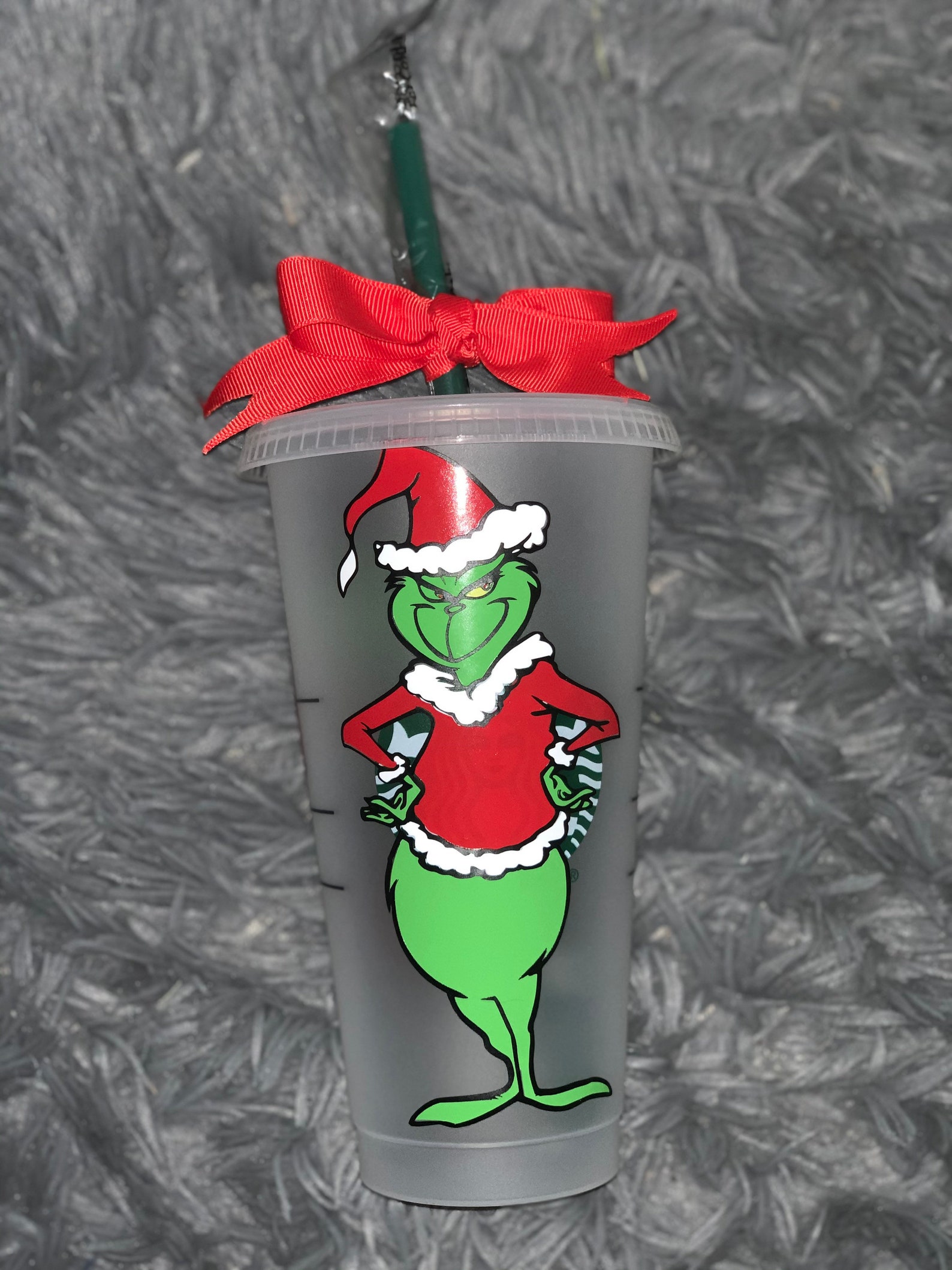 Grinch Starbucks cup Etsy