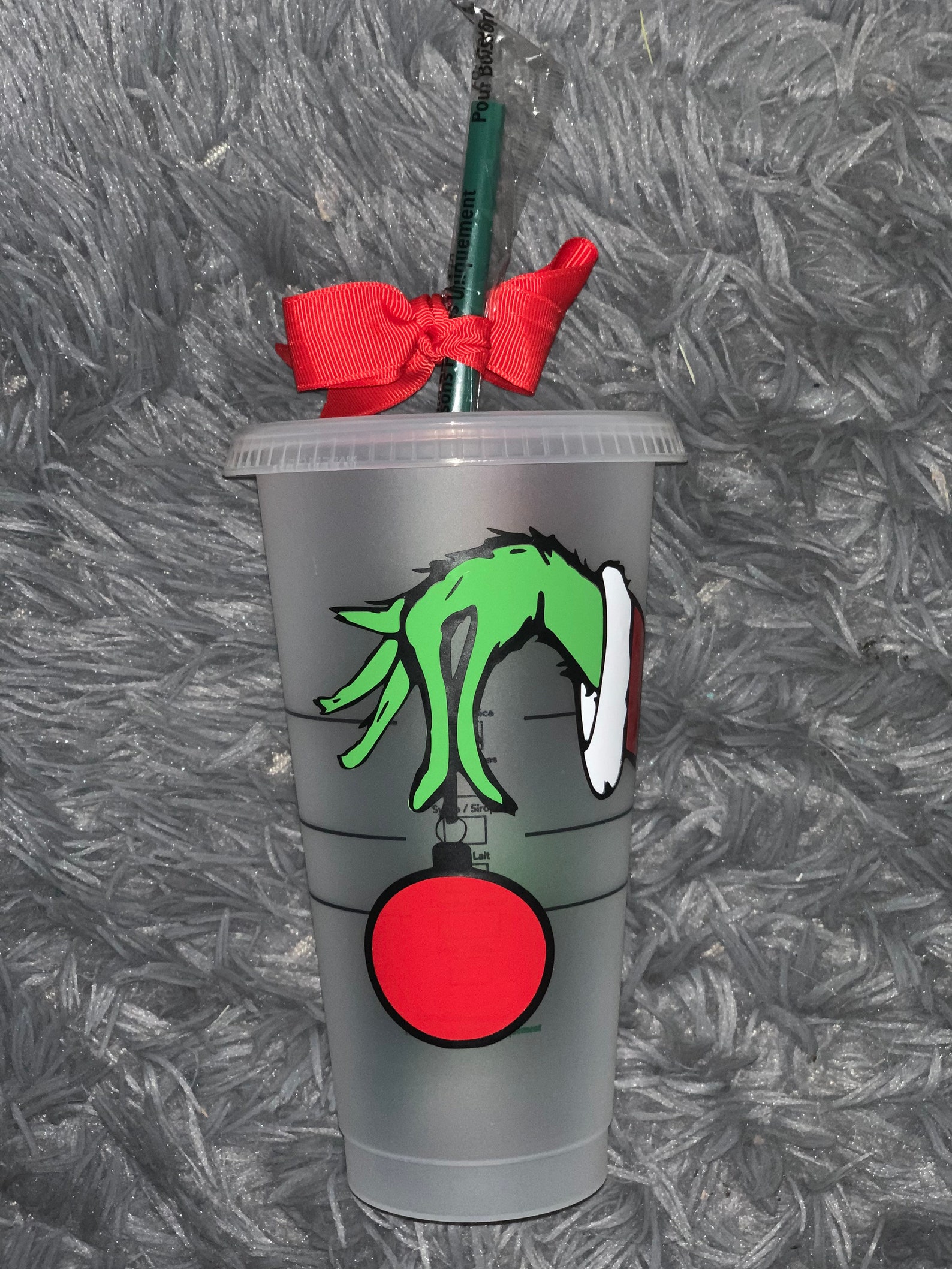 Grinch Starbucks cup Etsy