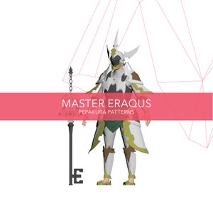 Rüstung des Meisters inspiriert - DIY Cosplay Pepakura Foam Template