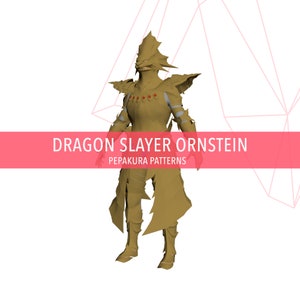 Dragon Slayer Ornstein - DIY Cosplay Pepakura Foam Template