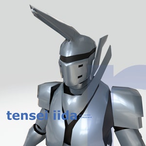 Tensei Iida Ingenium - DIY Cosplay Pepakura Foam Template