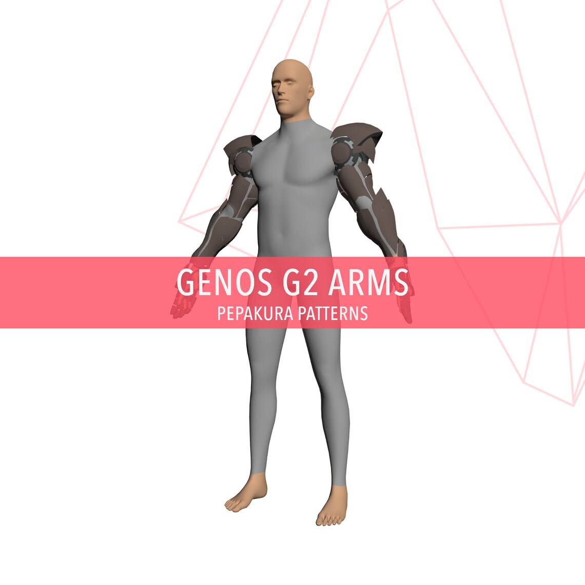 Genos G2 Arms Cosplay Pepakura Foam Templates - Etsy