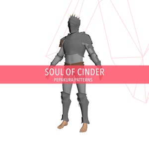 Soul of Cinder - Modello in schiuma per Cosplay Pepakura