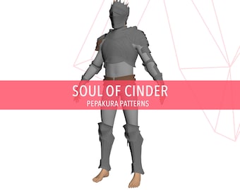 Soul of Cinder - Cosplay Pepakura Foam Template