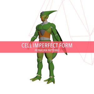 Halbperfekte Form - DIY Cosplay Pepakura Foam Template