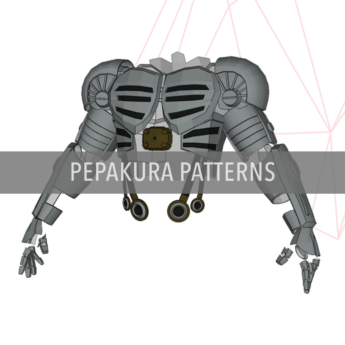 Genos Cyber Body DIY Cosplay Pepakura Foam Template - Etsy