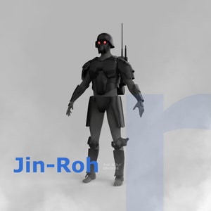 Jin-Roh Inspired - Cosplay Pepakura Foam Template