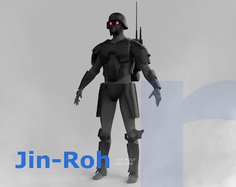 Figurine KAIYODO JIN-ROH Werewolf Protect Gear de collection