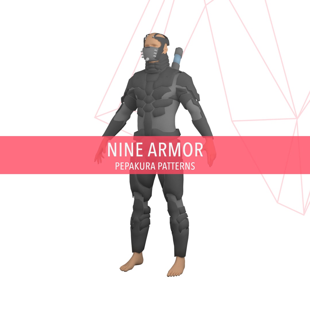 Nine Armor - DIY Cosplay Pepakura Foam Template - Etsy