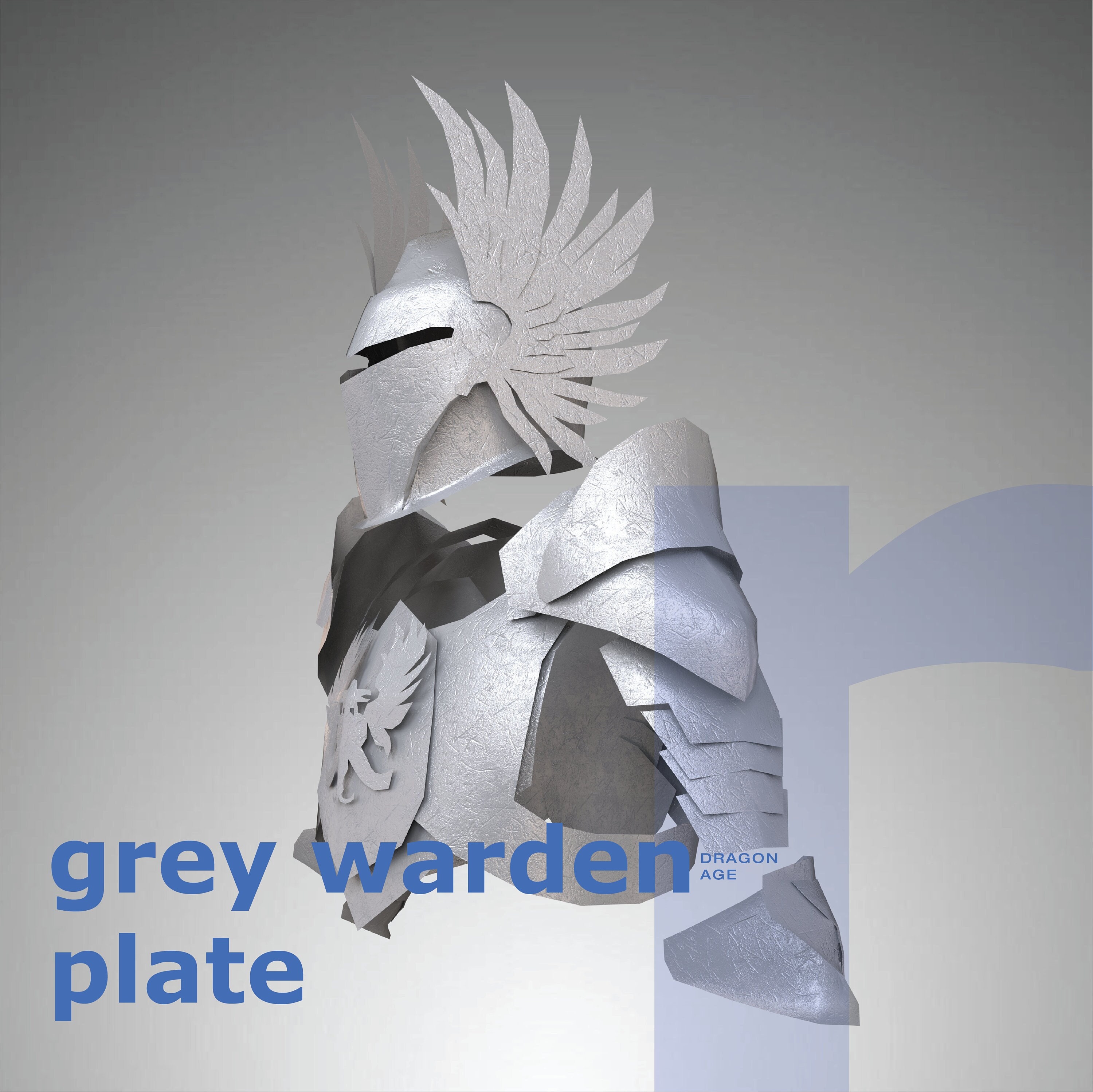Grey Warden Cousland / Human Noble Origin Dragon Age Destructagon Cosplay