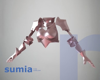 Sumia Inspired - DIY Cosplay Pepakura Foam Template