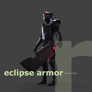 Eclipse Armor - Modello in schiuma Pepakura fai da te per cosplay