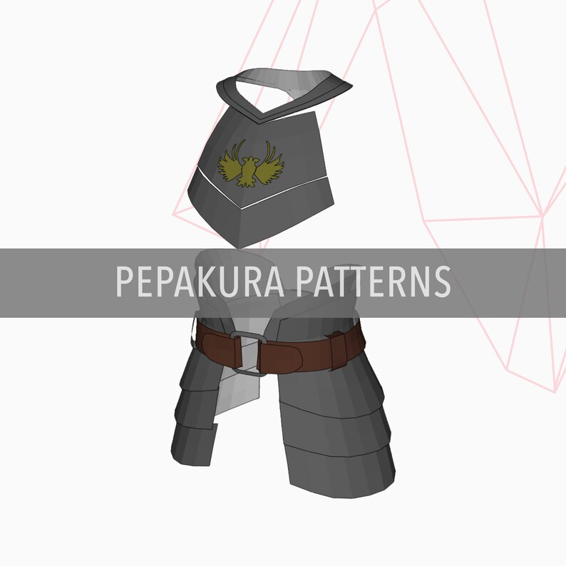 Guard Captain Armor DIY Cosplay Pepakura Foam Template - Etsy