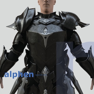 Alphen Armor - DIY Cosplay Pepakura Foam Template
