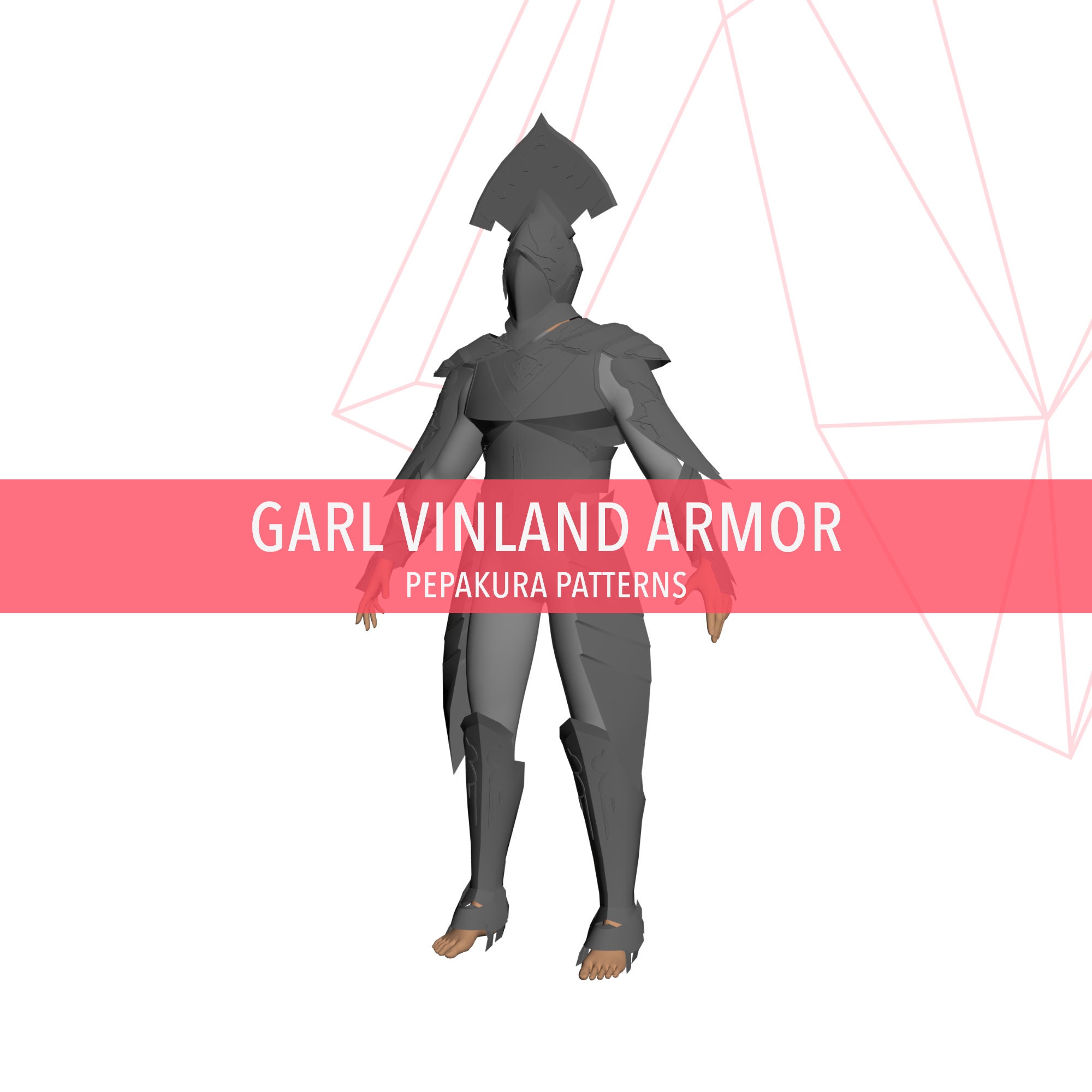 Garl Vinland Armor Dark Souls Cosplay Pepakura Foam Etsy