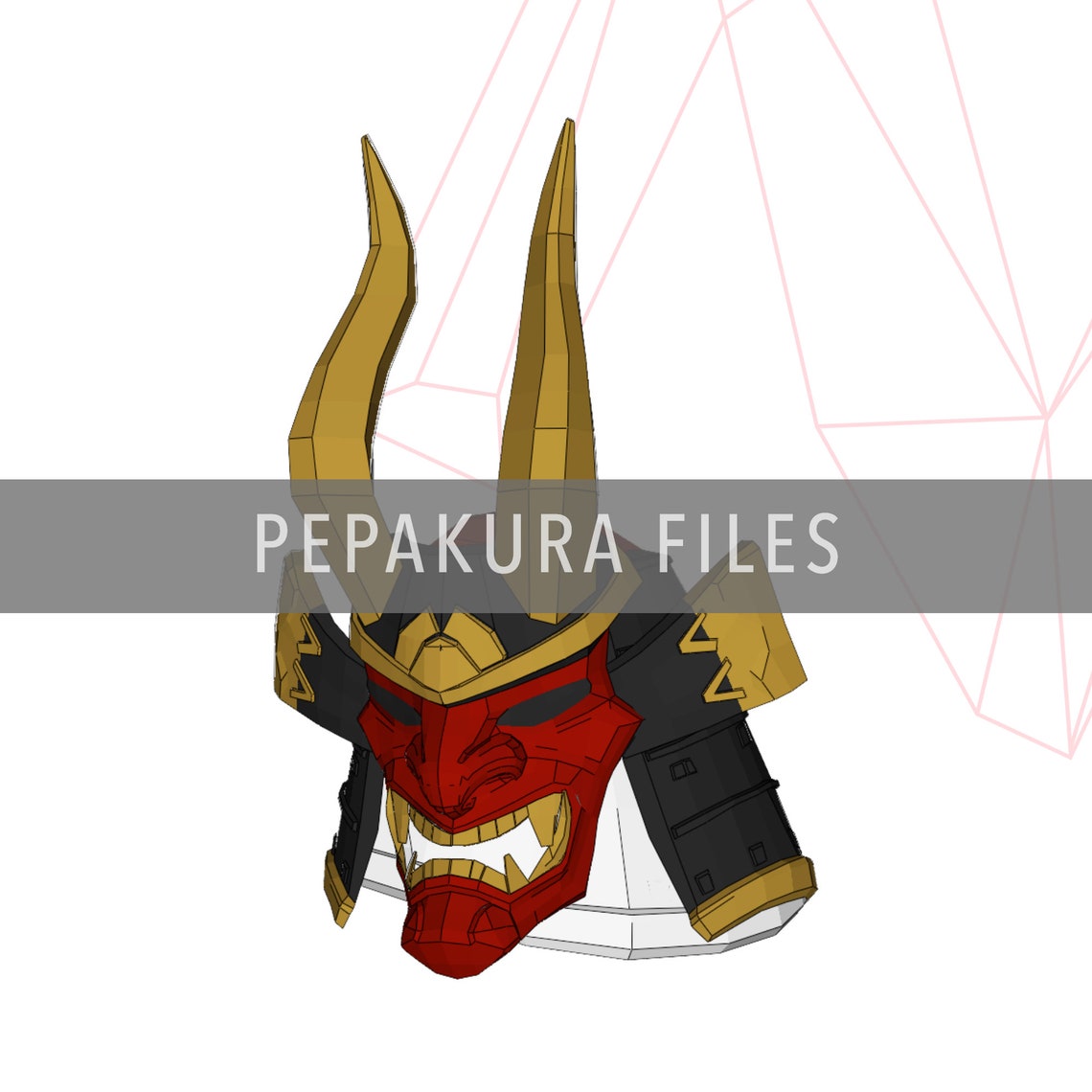 Shogun Samurai Armor Cosplay Pepakura Foam Template - Etsy